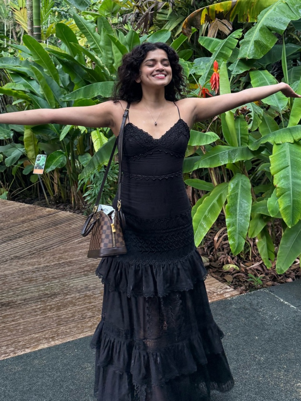 Charo Ruiz Black Maxi Dress